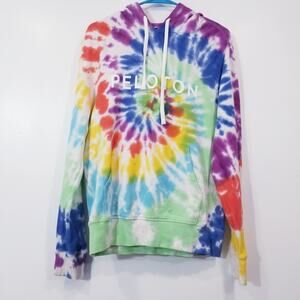 Spiritual Gangster x Peloton Unisex Tie Dye Hoodie Pullover Sweater